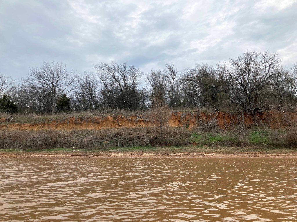 Scenery Kayak Paddle Red River Texoma