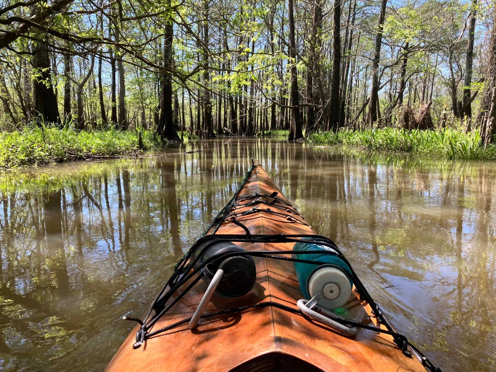 Scenery Paddle Kayak Lost River Hugo Point Park Trinity River