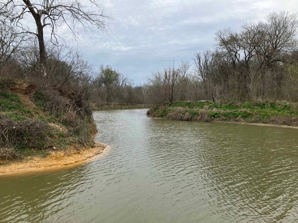 Scenery Paddle Kayak Hickory Creek WMA, Red River, Oklahoma
