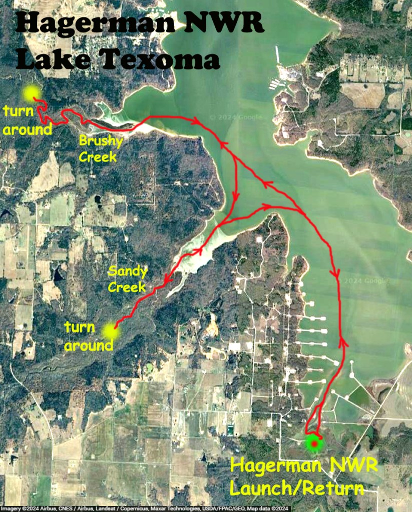 Map Paddle Kayak Route Hagerman NWR