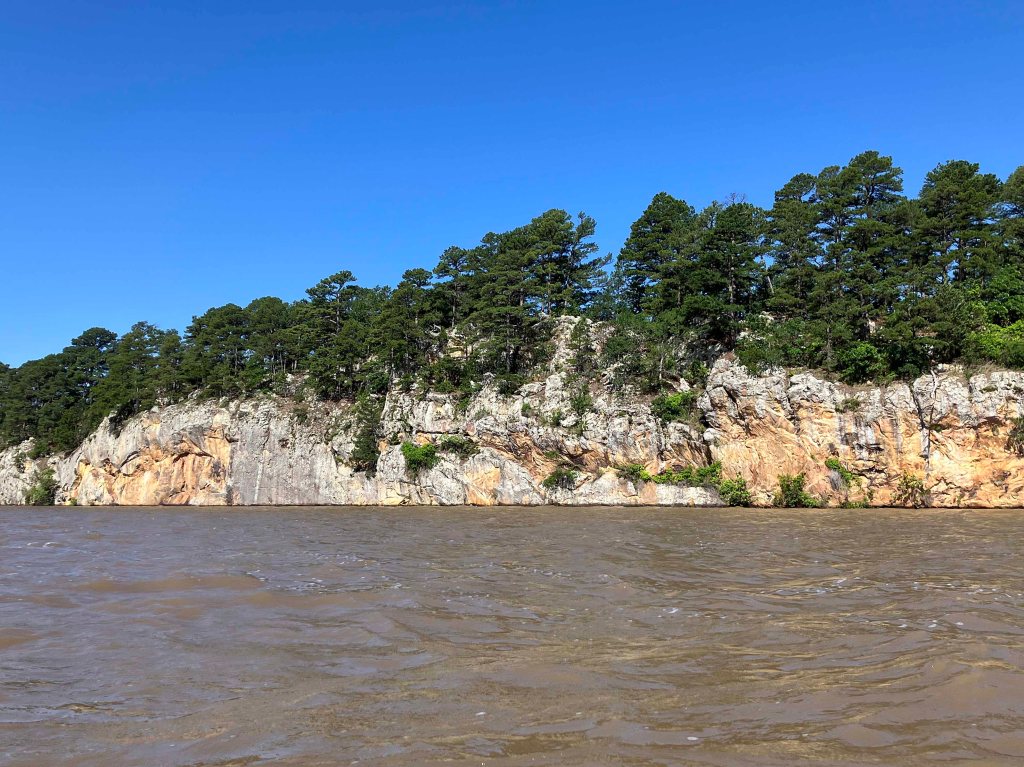 Kayak Paddle Scenery Picture Atoka Reservoir, North Boggy, OK