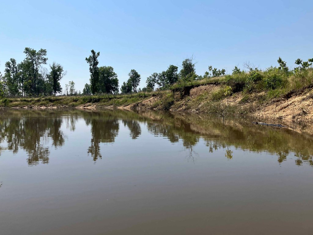 Kayak Paddle Scenery Picture Hugo Lake WMA Kiamichi River Oklahoma www.SawdustRiver.com