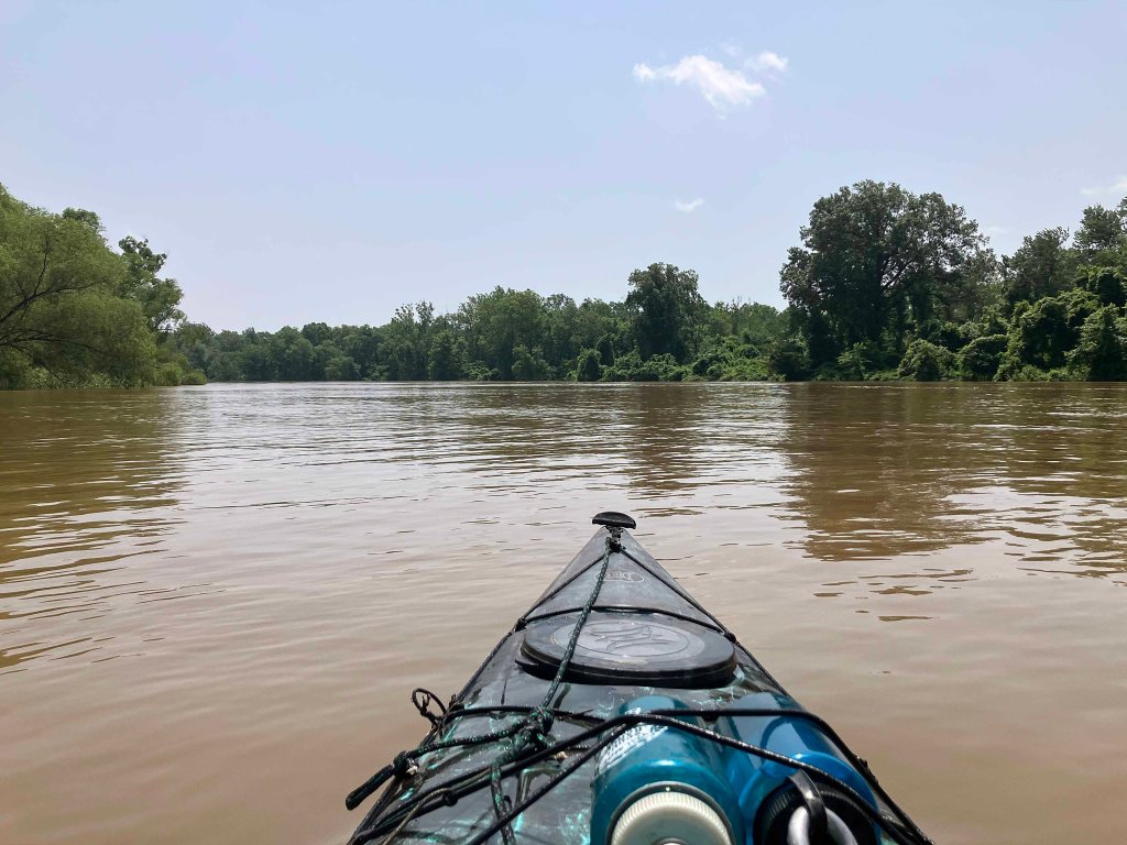 Kayak Paddle Scenery Picture Little River, Millwood Lake, A Arkansas www.SawdustRiver.com