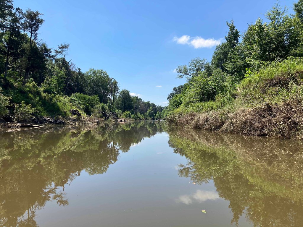 Kayak Paddle Scenery Picture Hugo WMA, Kiamichi River, Frazier Creek, Rock Creek Oklahoma www.SawdustRiver.com
