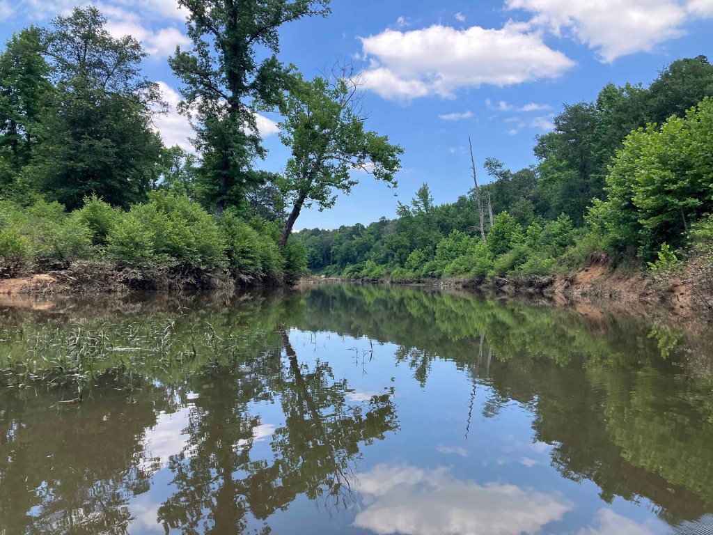 Kayak Paddle Scenery Picture Hugo WMA, Kiamichi River, Frazier Creek, Rock Creek Oklahoma www.SawdustRiver.com