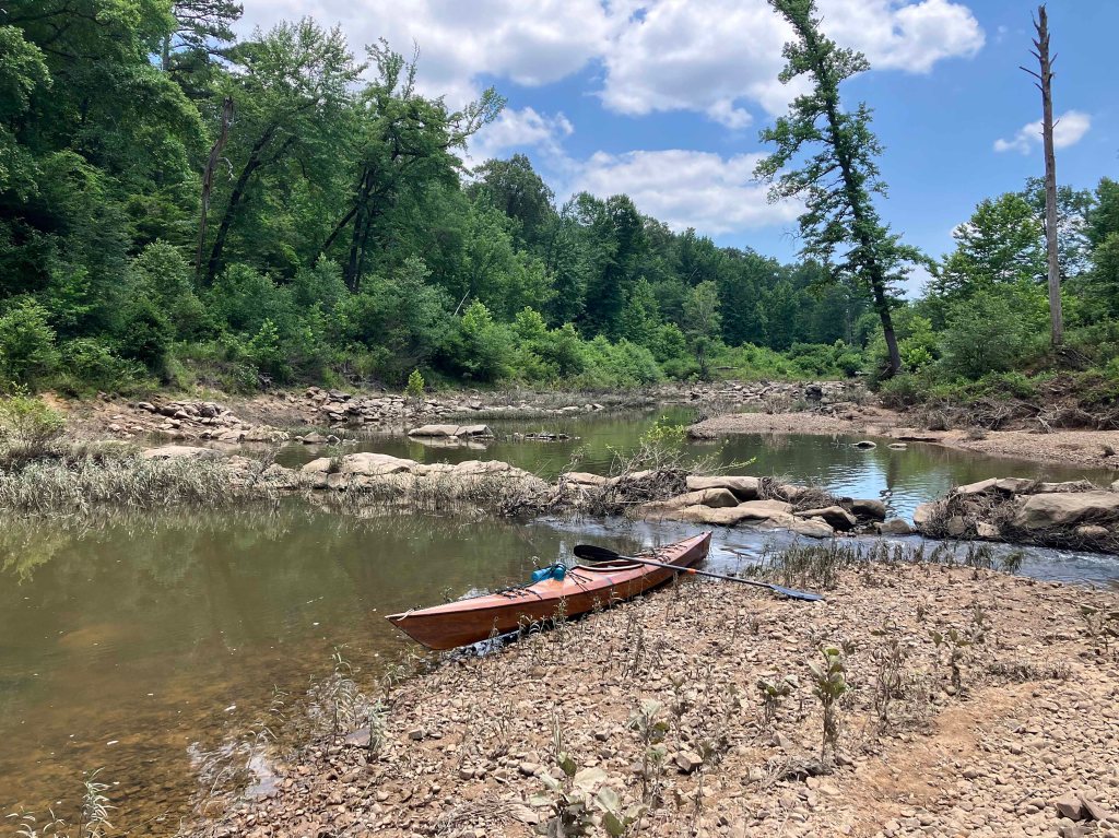 Kayak Paddle Scenery Picture Hugo WMA, Kiamichi River, Frazier Creek, Rock Creek Oklahoma www.SawdustRiver.com