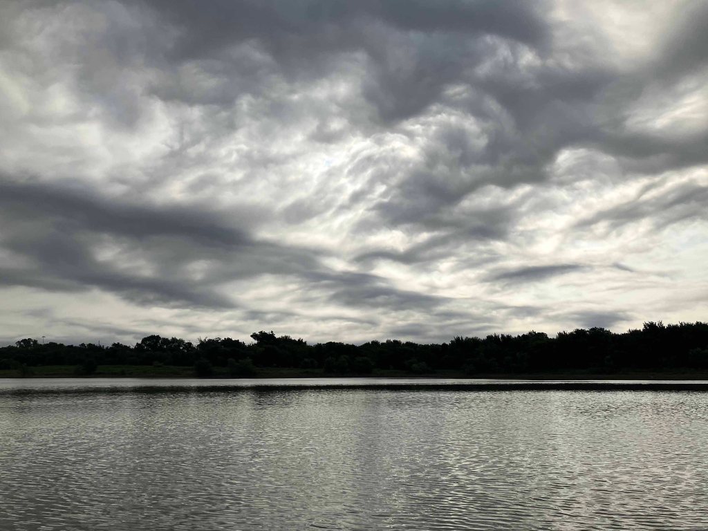 Kayak Paddle Scenery Picture Elm Fork Trinity, Five Lakes, McInnish Park www.SawdustRiver.com