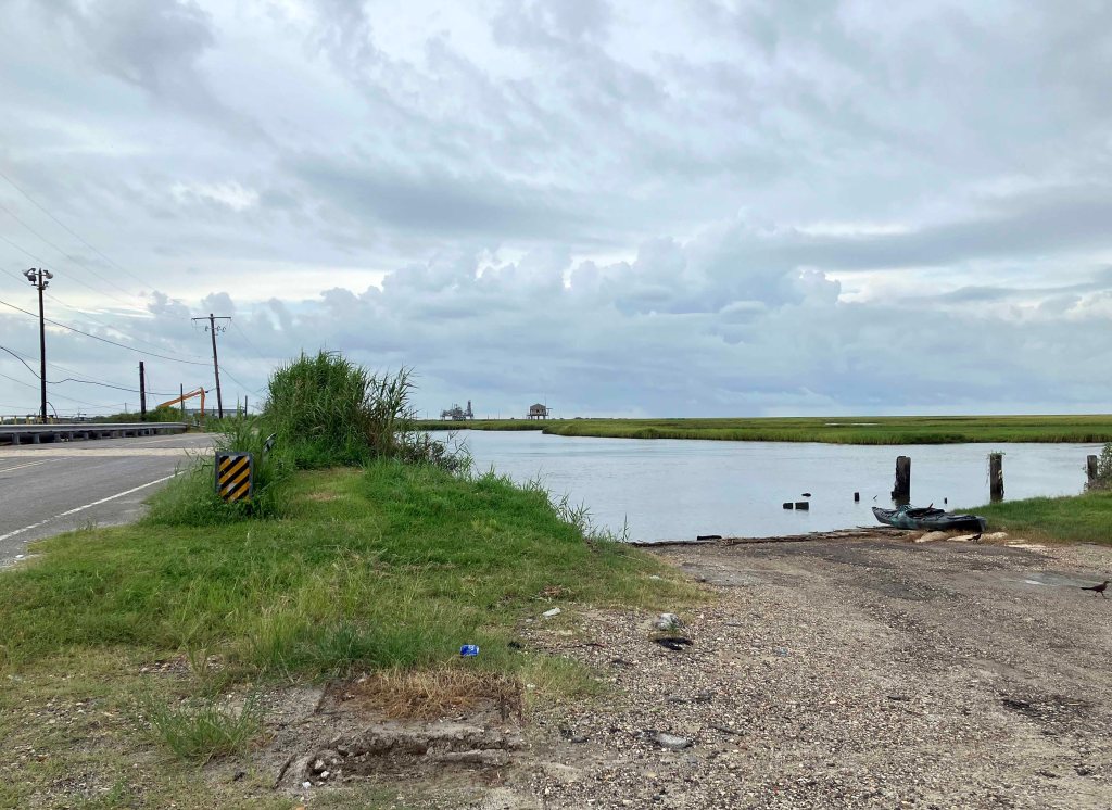 Kayak Paddle Scenery Picture Texas Point NWR, Sabine Pass www.SawdustRiver.com