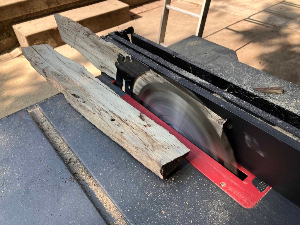 making old log wood tables, step by step process www.sawdustriver.com