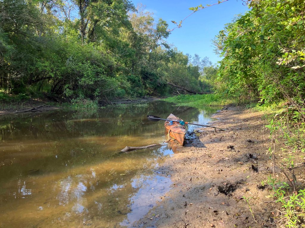 kayak scenery picture Atchafalaya Sandy Cove Launch www.SawdustRiver.com