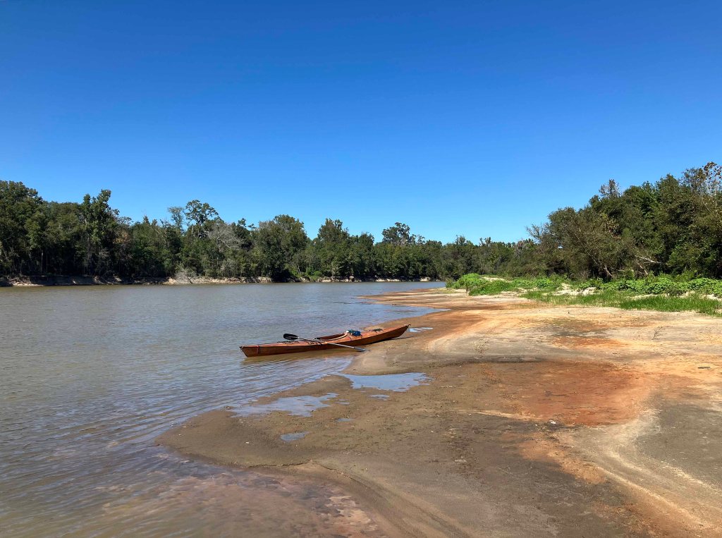 kayak scenery picture Village Creek (state park), Neches River, www.SawdustRiver.com