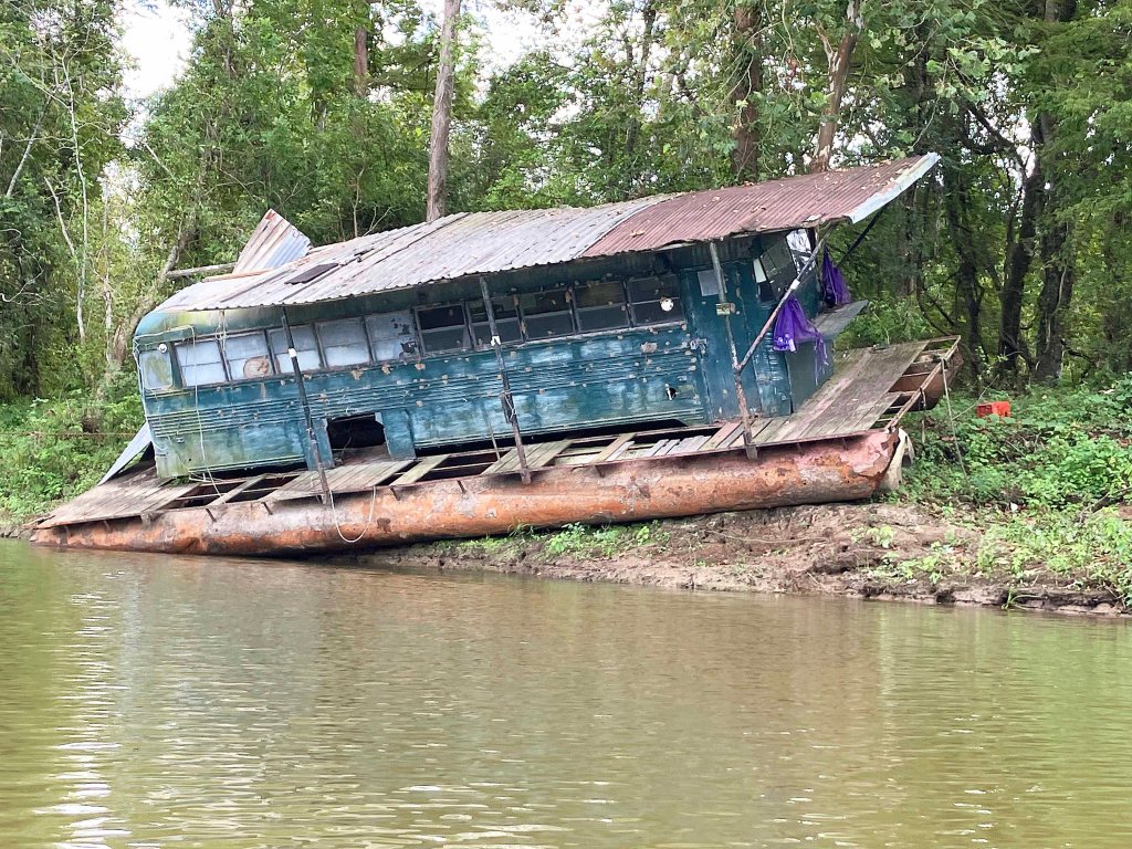 kayak scenery picture Atchafalaya Bayou Benoit Launch www.SawdustRiver.com