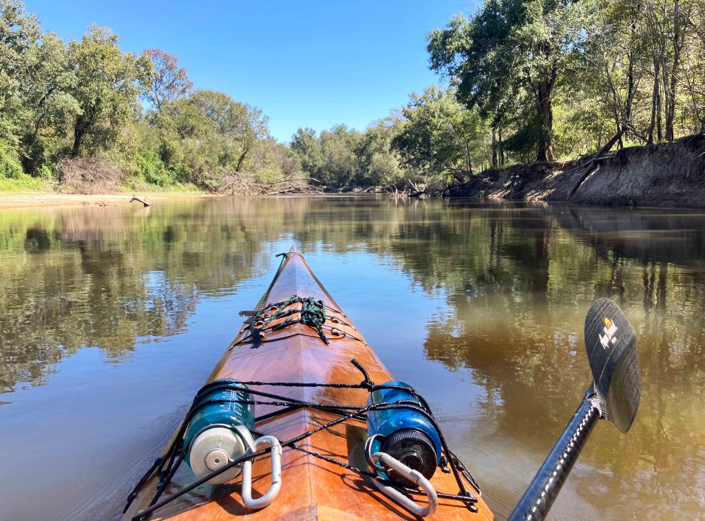 kayak scenery picture Village Creek (state park), Neches River, www.SawdustRiver.com