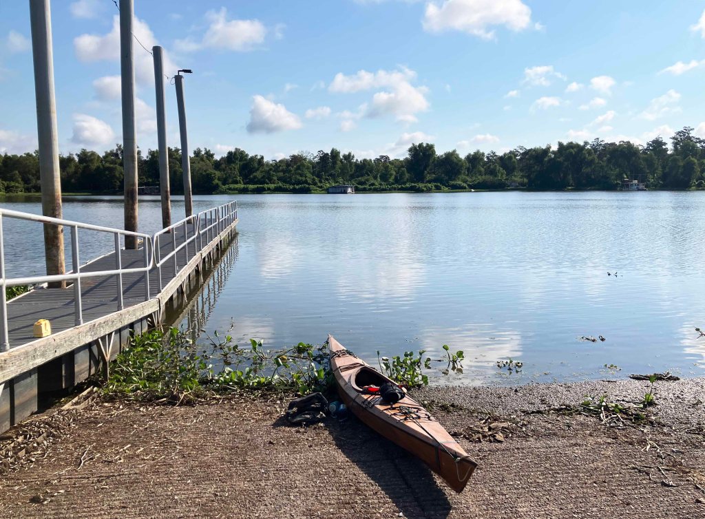 kayak scenery picture Atchafalaya Bayou Benoit Launch www.SawdustRiver.com