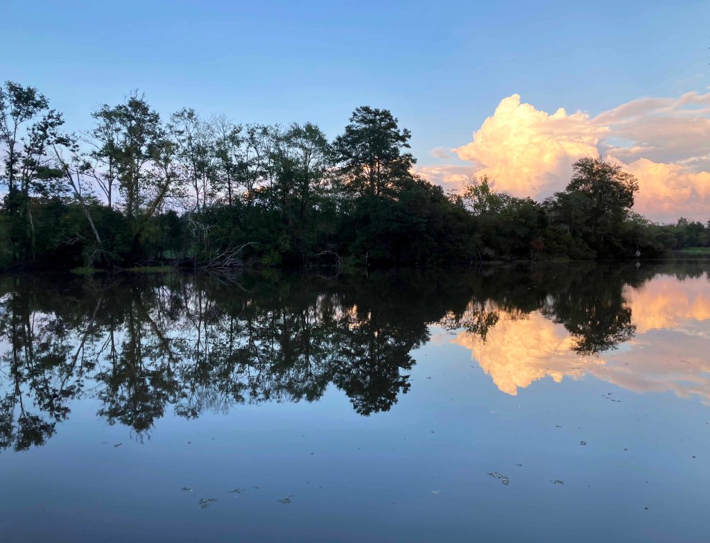 kayak scenery picture Atchafalaya Bayou Benoit Launch www.SawdustRiver.com