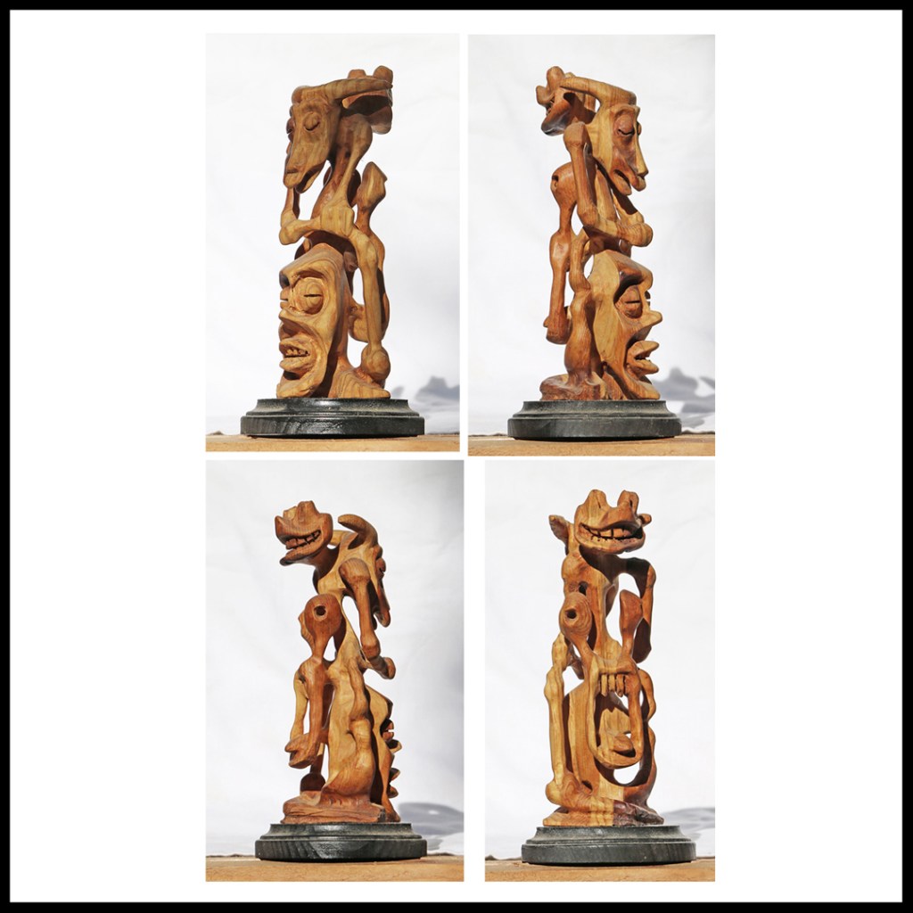 wood carving sculpture www.sawdustriver.com