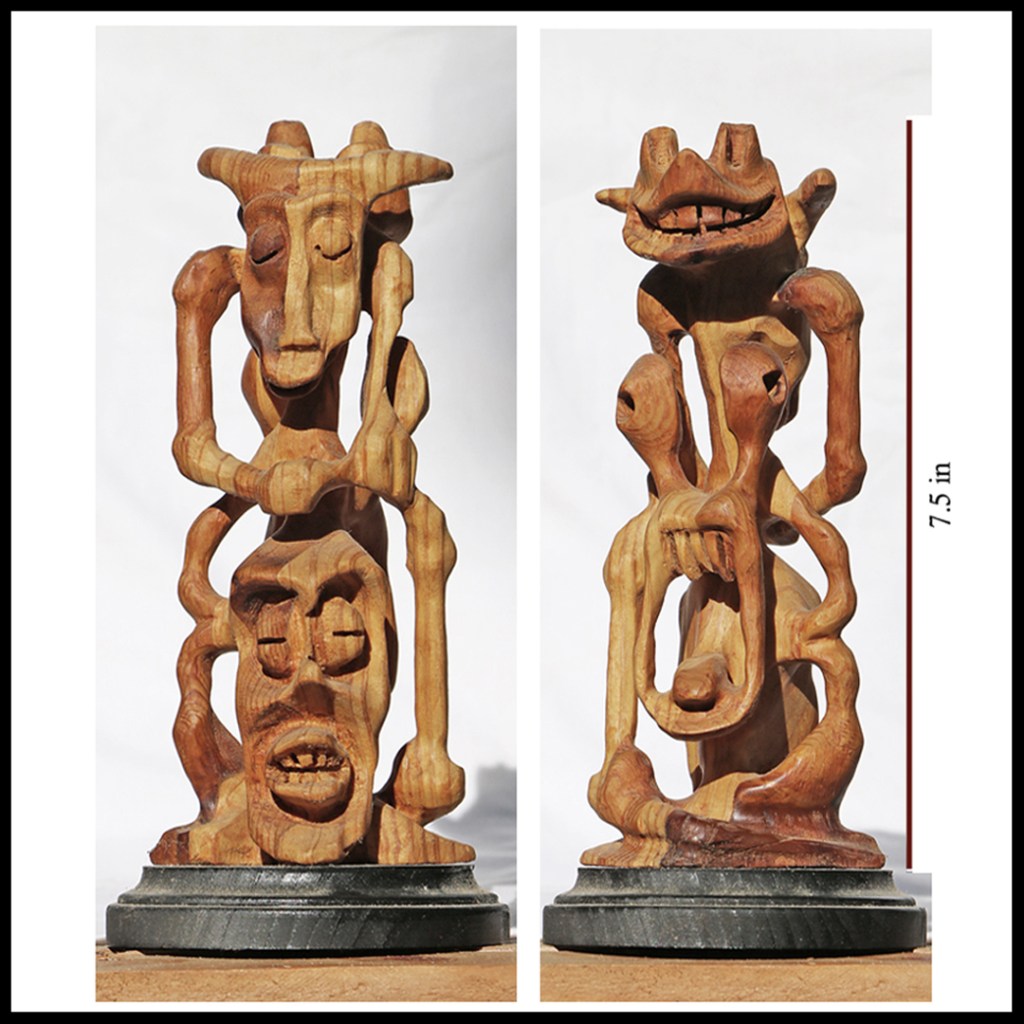 wood carving sculpture www.sawdustriver.com