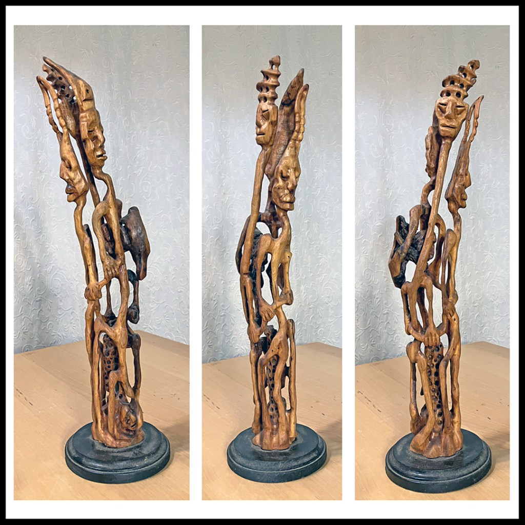 wood carving sculpture www.sawdustriver.com