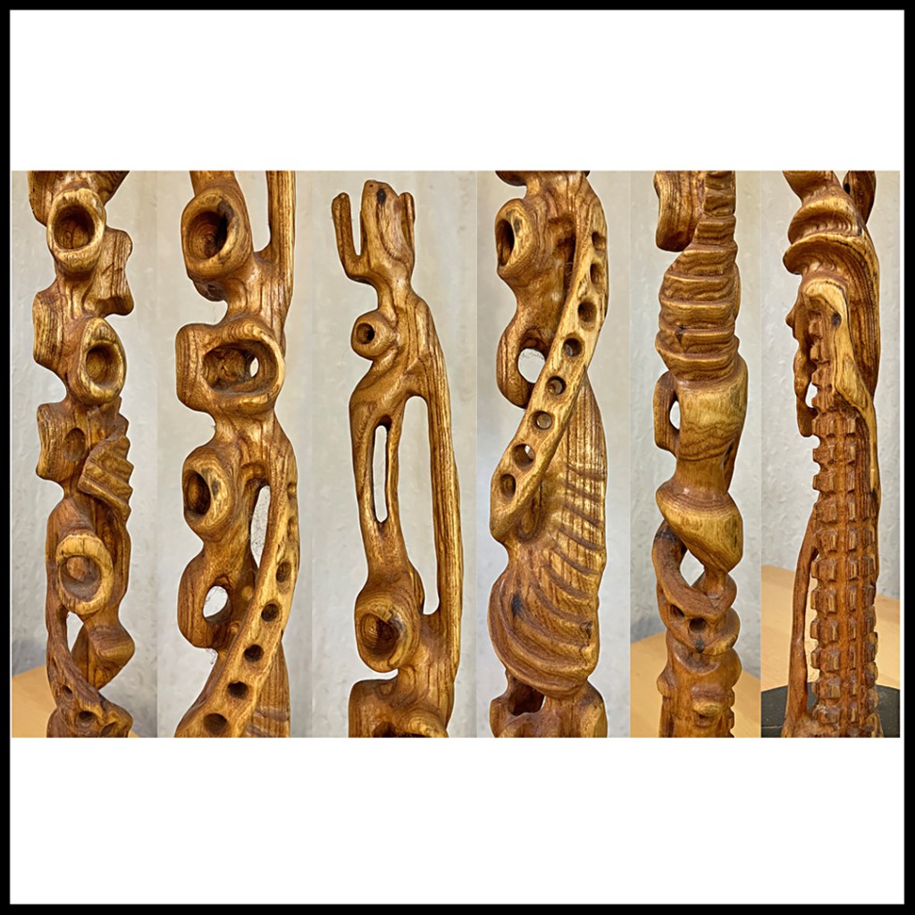 wood carving sculpture www.sawdustriver.com