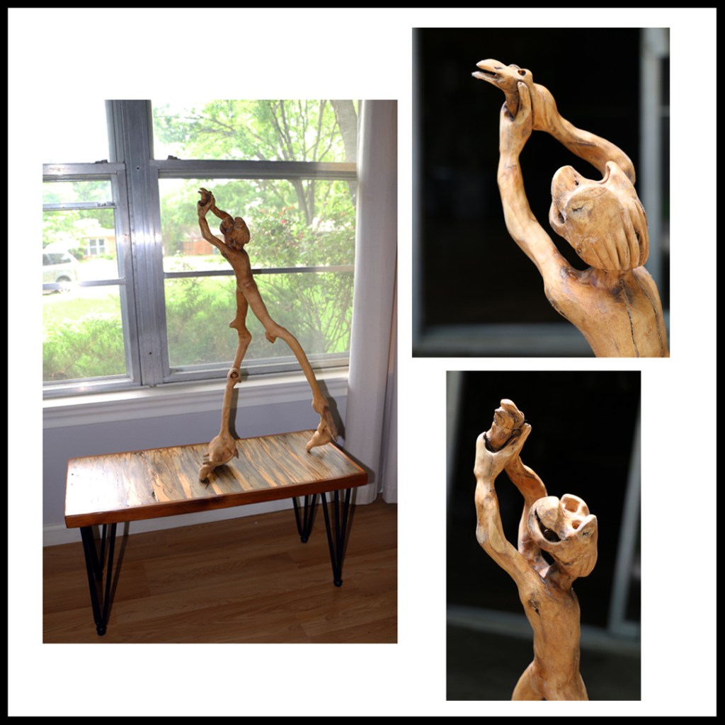 wood carving sculpture www.sawdustriver.com