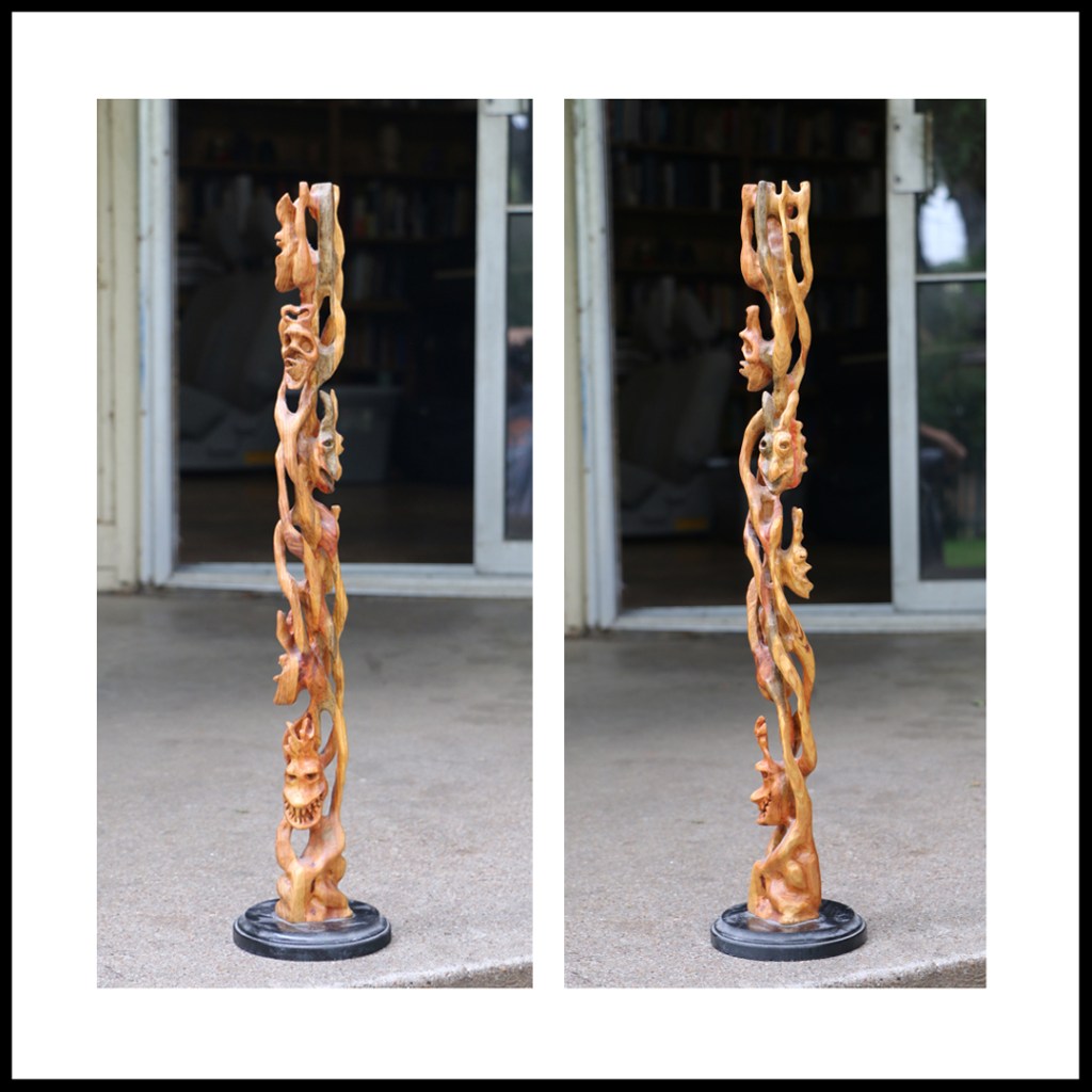 wood carving sculpture www.sawdustriver.com