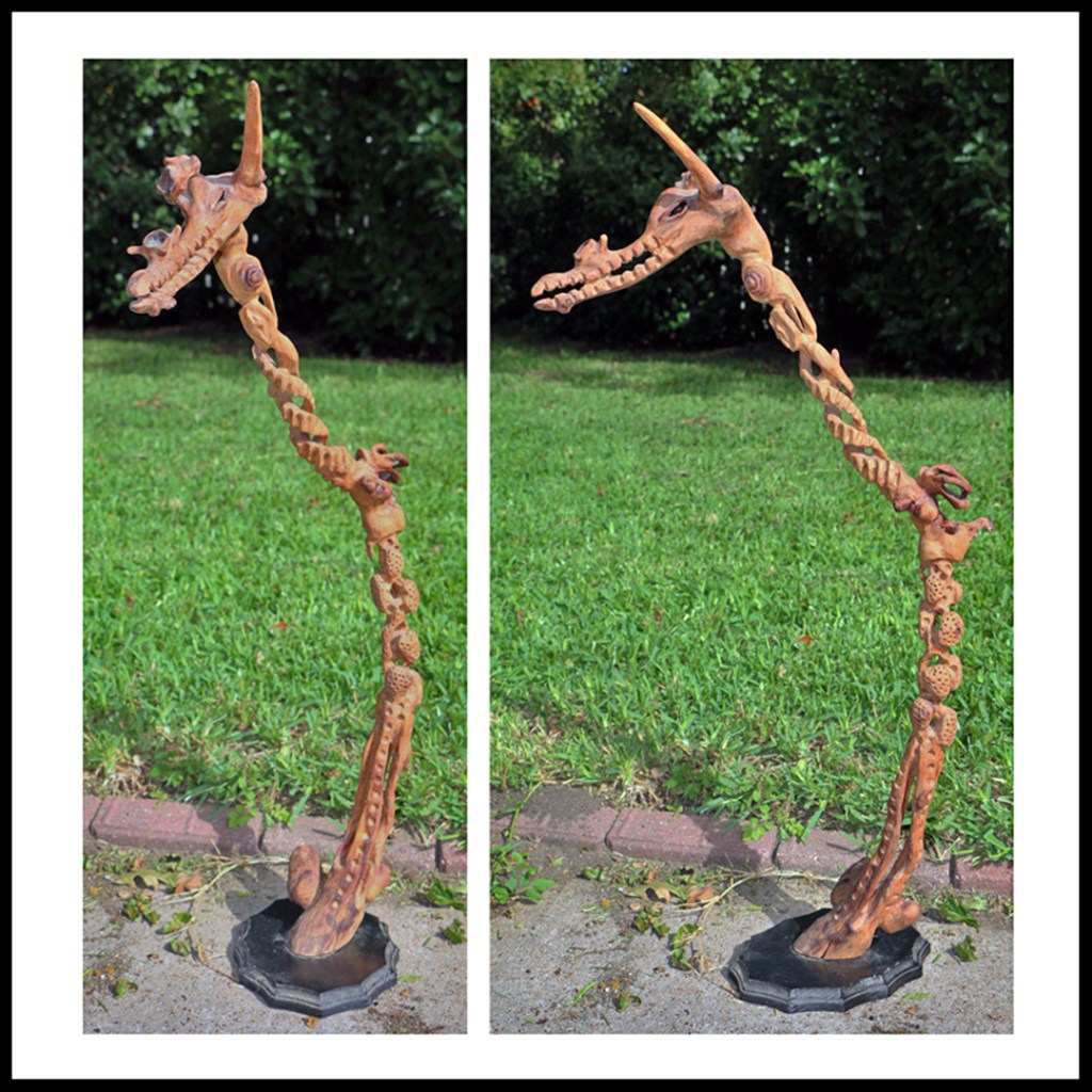 wood carving sculpture www.sawdustriver.com
