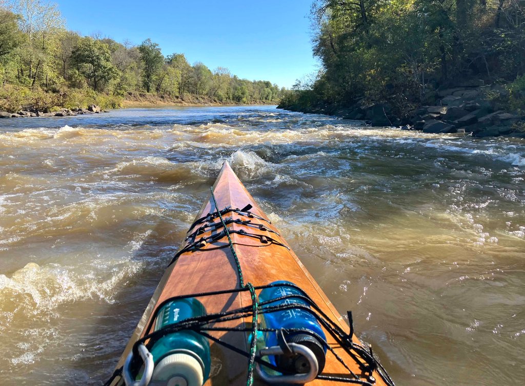 kayak scenery picture Kiamichi River Rattan Landing Oklahoma www.SawdustRiver.com