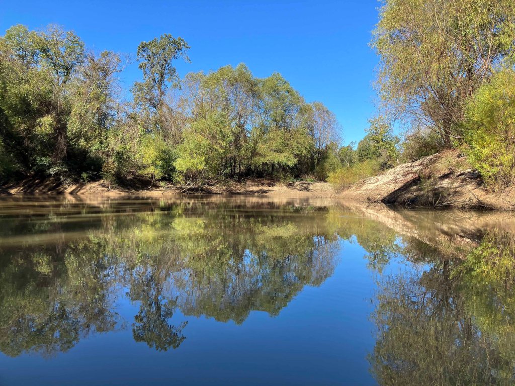 kayak scenery picture Sabine River, Hwy 14 Launch, Tyler www.SawdustRiver.com