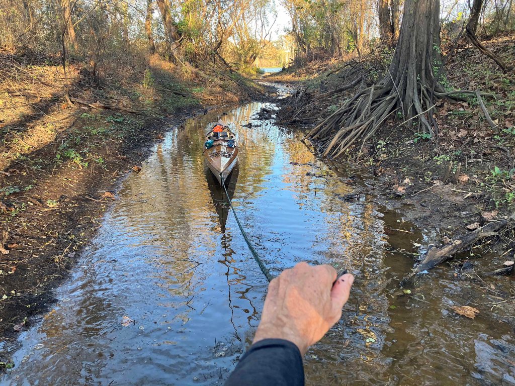 kayak scenery picture Atchafalaya, Sandy Cove, Buffalo Cove, Bayou Gravenburg www.SawdustRiver.com