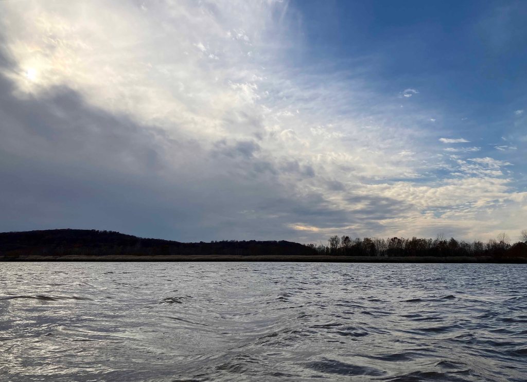 kayak scenery picture Sequoyah NWR, Oklahoma www.SawdustRiver.com