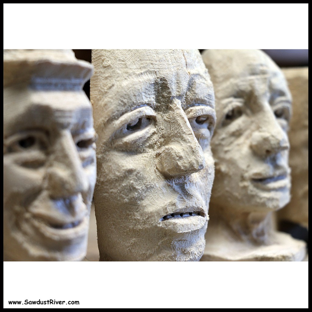 wood carving sculpture www.SawdustRiver.com