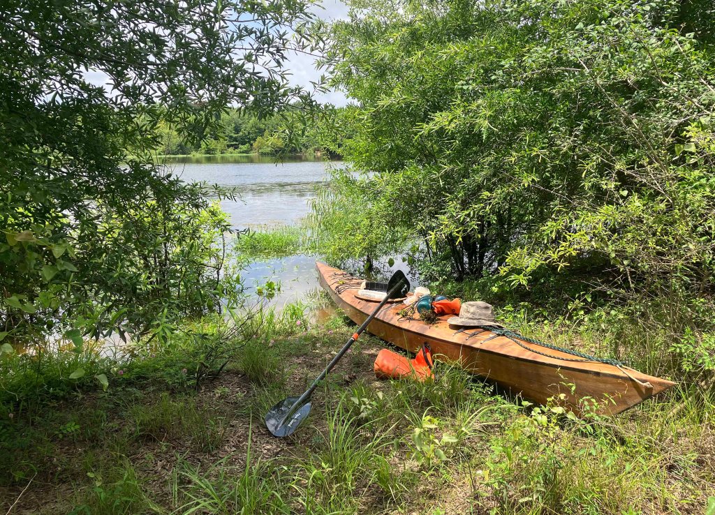 Wallace Lake, Cameron Park, Shreveport, LA Kayak paddle scenery picture