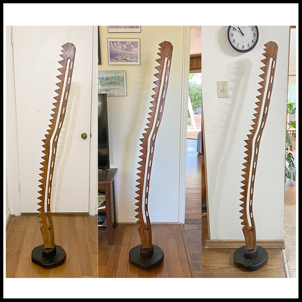 wood sculpture carving www.SawdustRiver.com