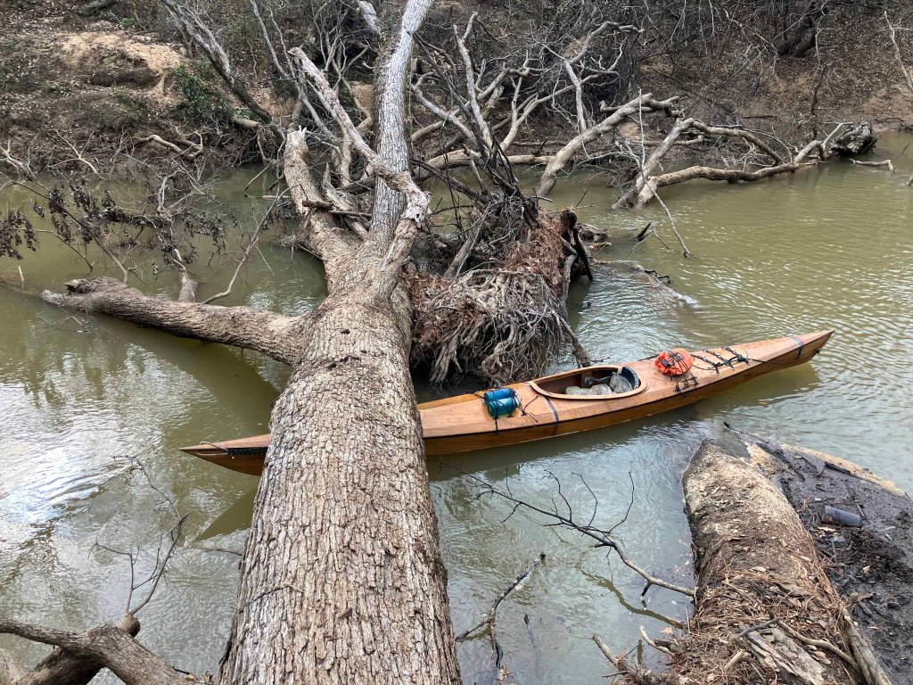 Kayak paddle scenery picture Neches River, Hwy 294 Launch, going up, www.SawdustRiver.com